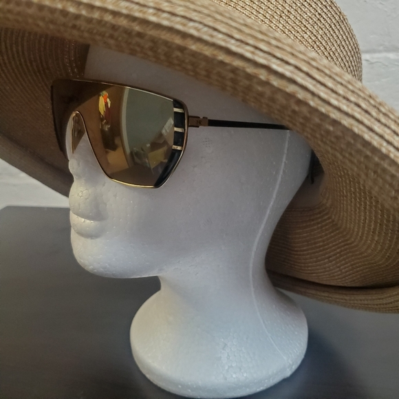 Vintage Helena Rubinstein Black & Gold Sunglasses main image 13